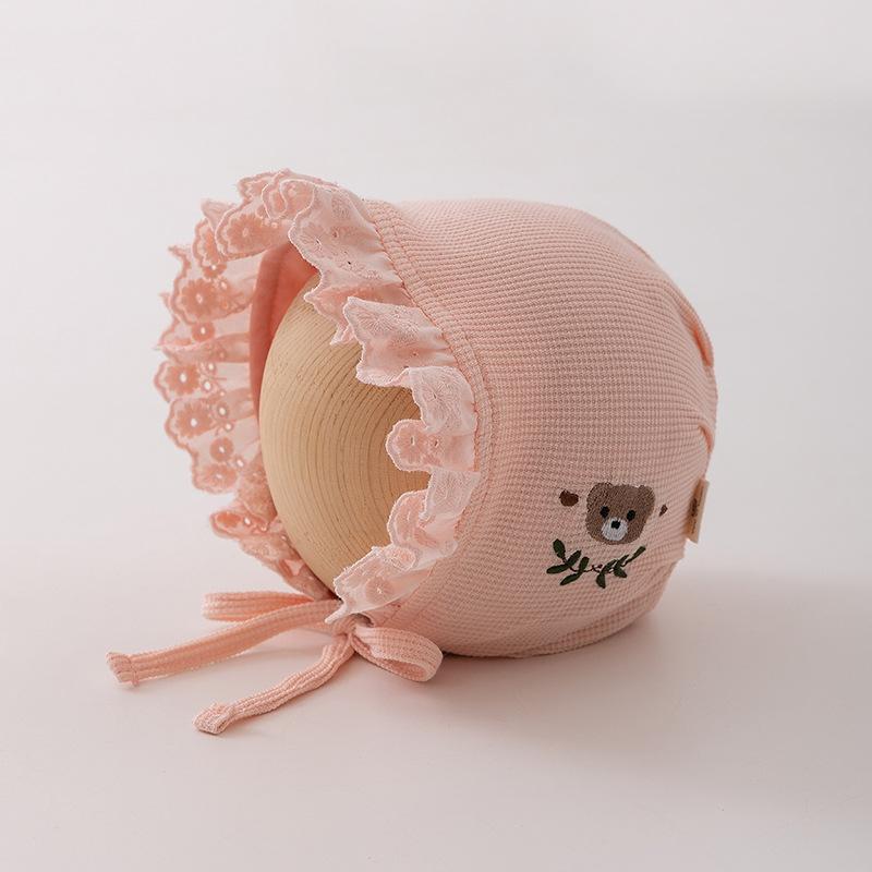 Infant and Toddler Hat Spring and Autumn Thin Cute Kiln Door Court Hat Men and Women Baby Little Month Old Newborn Baotou Hat