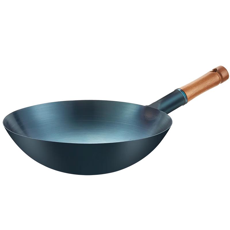 MAXCOOK Traditional Fine Iron Wok
