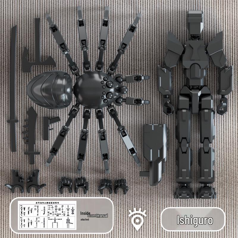 Multi-joint Movable Figure Assembly Toy and Ornament