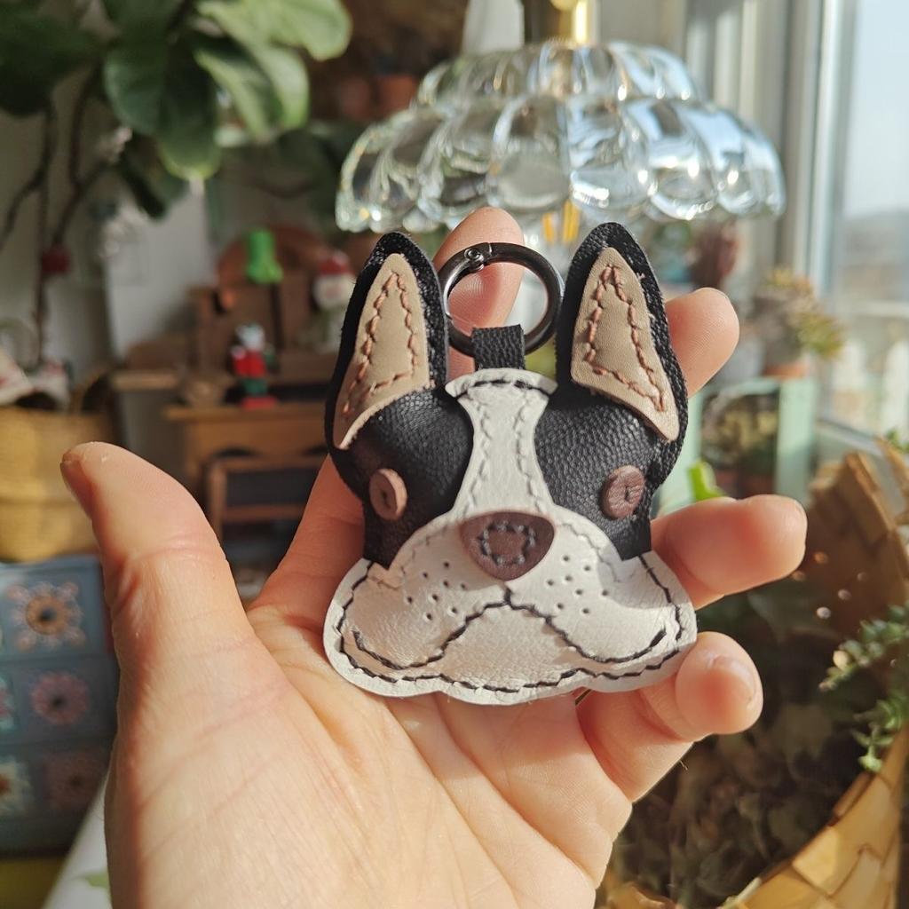 Soft Leather Ragdoll Cat Doll Keychain Pendant Hanging Bag Accessories Decoration Couple Doll Cute Gift Holiday Bag Pendant