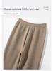 Men's Thick Knit Cashmere Leggings: Warm Stretch Inner Pants