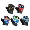 Kinder Fahrradhandschuhe Halbfinger Fahrradhandschuhe Hochelastische rutschfeste Fahrradhandschuhe Camouflage Fahrradhandschuhe Reithandschuhe
