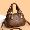 Women's Solid Color Shoulder Bag Middle-Aged and Elderly Mother Crossbody Bag