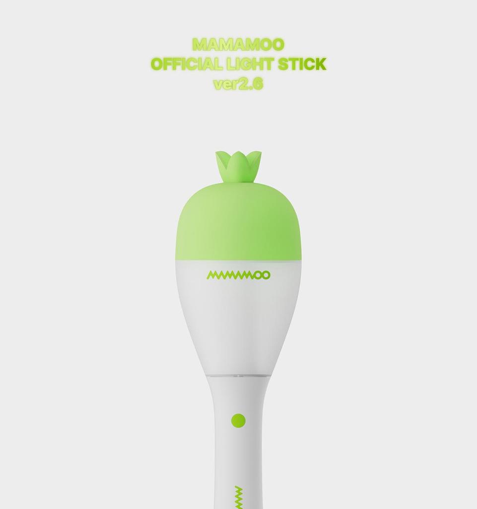 (ver 2.6) MAMAMOO - OFFICIAL LIGHT STICK (Raddish Fanlight)