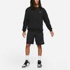 Jordan Logo Embroidered Print Pattern Fleece-Lined Crew Neck Sweatshirt Men Tops Black DN7957-010