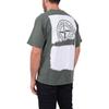 Stone Island Round Neck Pullover Letter Brand Logo Pattern Print Embroidery Slim Fit Short Sleeve T-Shirt Men T-Shirt Khaki 80152RC89-V0059