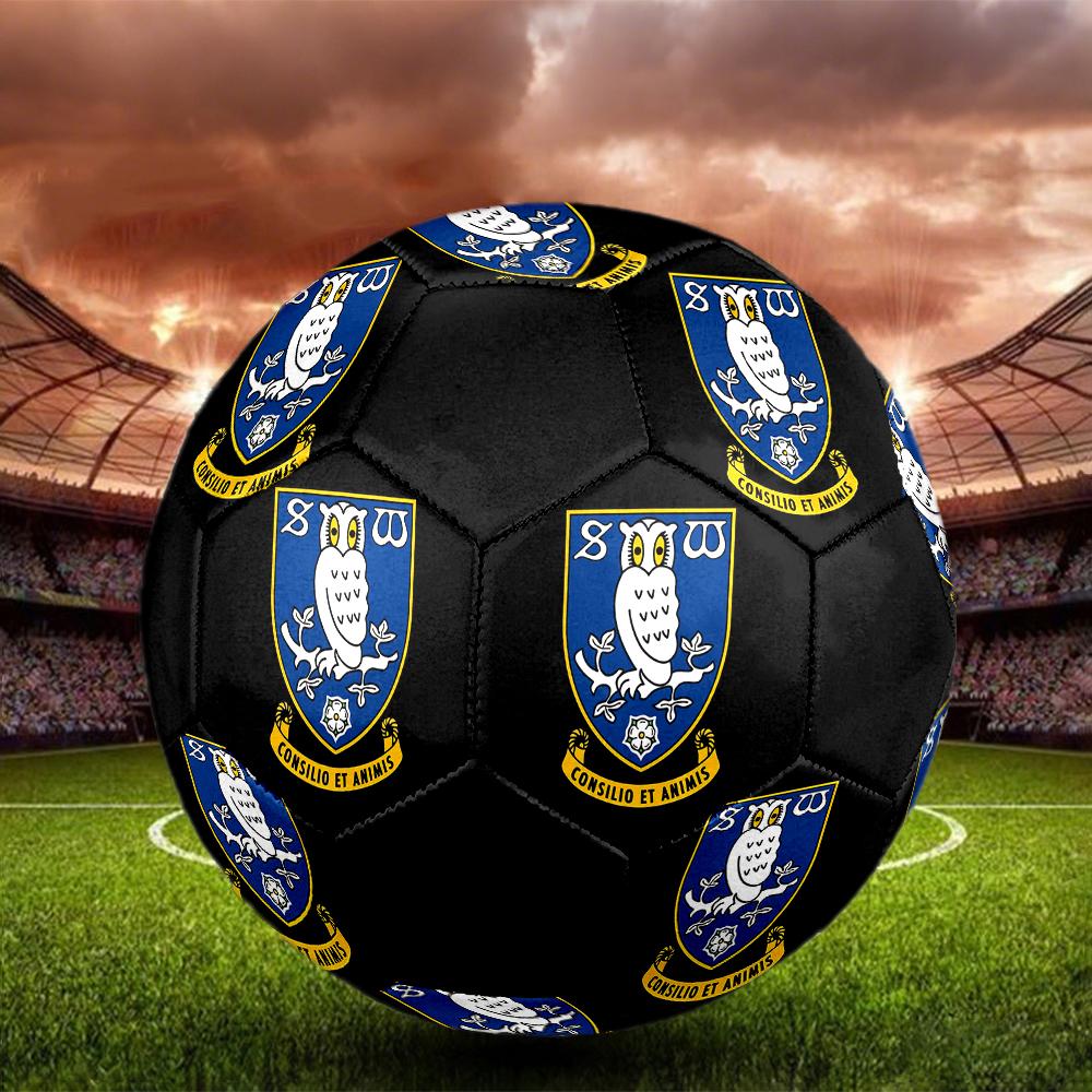 Sheffield Wednesday FC Fußball, bunt, für alle Altersgruppen geeignet, maschinengenäht, PVC-Material, Wettkampfqualität, langlebig und mit hohem Rückprall