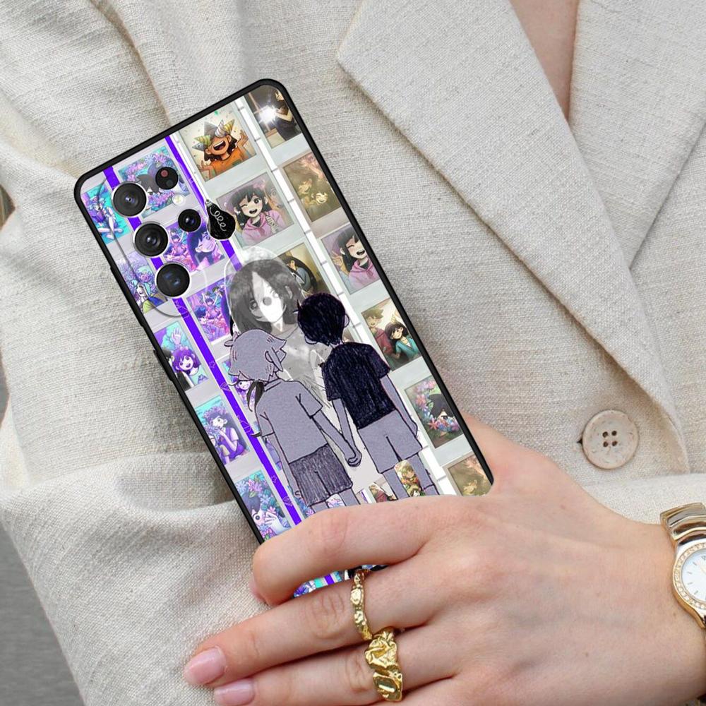 Omori Game Cell Phone Case for Samsung Galaxy S26 Ultra S25 S24 S23 S22 S21 S20 Note10 Cover