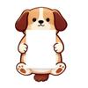 1pc Cute Puppy And Kitten Acrylic Photo Frame 2-Inch Photo Fridge Magnet Display Frame Pet Photo Frame Fridge Magnet