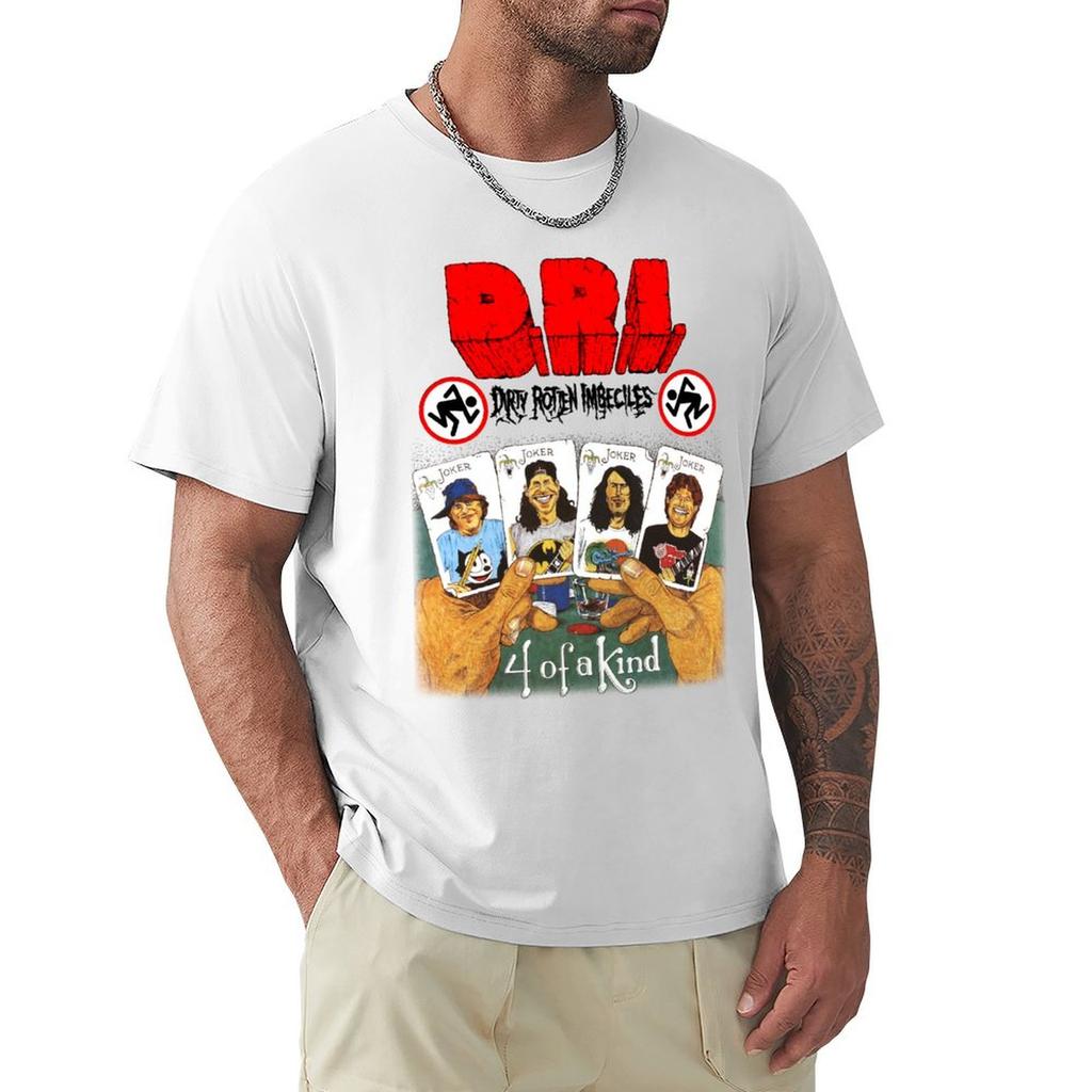 4 Of A Kind Dri Classic Old School Us Thrash Crossover Metal Tshirt Festival Casual Short Sleeve