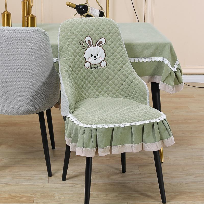 

Curved Seating Cover Dining Table Chair Cover Cushion Backrest Integrated Cushion Four Seasons Universal Semi-circular Seat Cushion Stool Cover Home 130 * 180cm