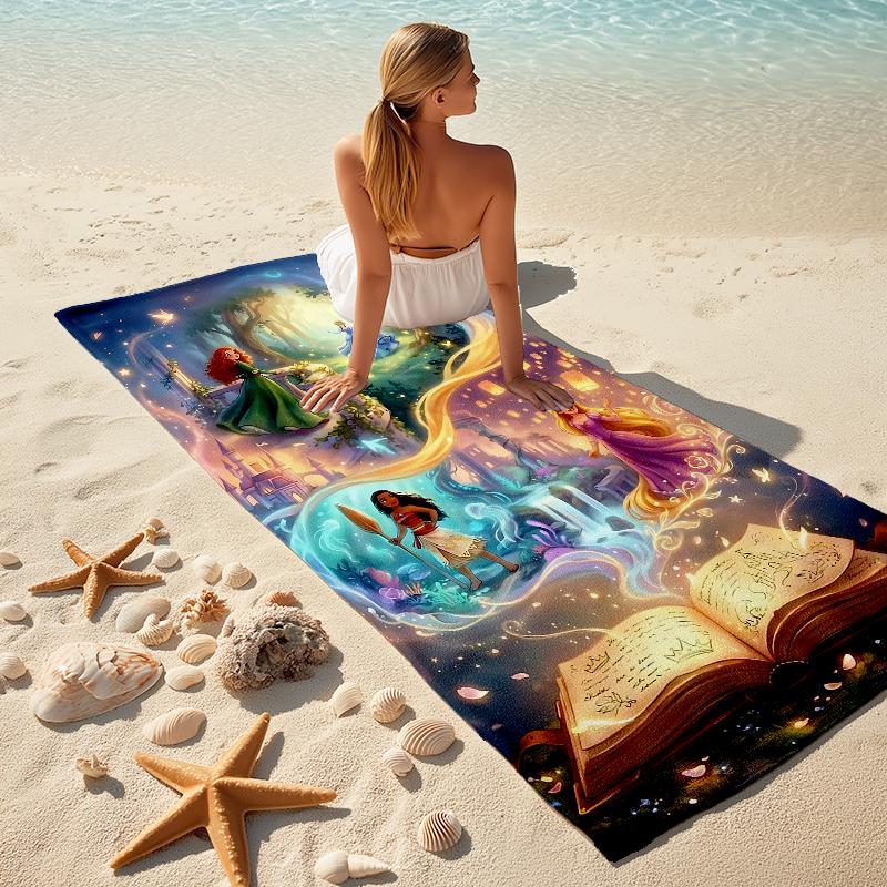 Magical Tales Towel Large Quick-Drying Microfiber soft S-Square Pants-s Beach Towel for Travel Fitness Bathing Camping. 0730s143