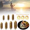 6pcs Hook Connector Lead Sinker Weights Sinker 2023 Line Sinkers  Fishing Tackle