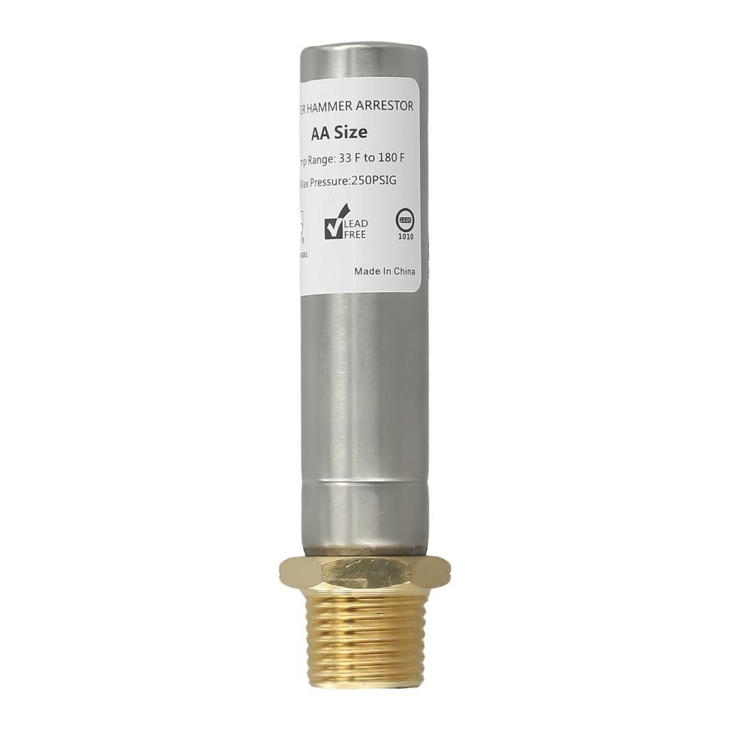 Efficient Water Hammer Arrestor for Washing Machine Control System 1/2 NPT