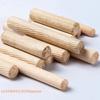 100 Stück/Packung Runde Holzdübel 6*40mm 8*40mm 10*40mm Schrank Schublade Rund geriffelt DIY Holzbearbeitung Für Dübelvorrichtungen Bohrer