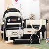 Schoolbags for Girls Elementary School Students Five Piece Backpacks for Middle School Students Junior High School Students Backpacks