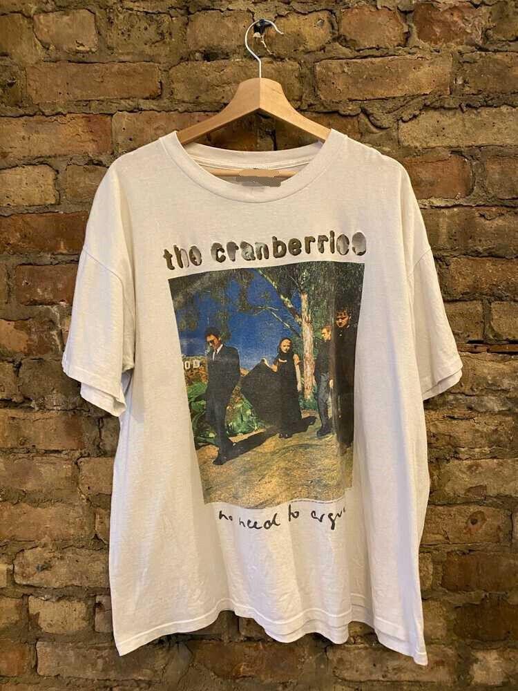 Vintage 1995 The Cranberries Shirt Unisex Cotton Men Women Unisex T-Shirt S