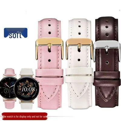 Cinturino in Vera Pelle Compatibile per Huawei GT2/GT3/GT4/GT5/Pro - Cinturino da Donna per Watch 2/3
