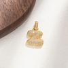 European-American Trend Zirconia Necklace with Inlaid Full Diamond 26-Letter Alloy Women's Pendant
