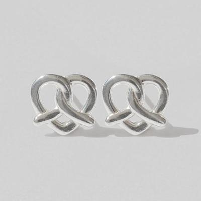 Women's Nidu Daily Accessory Sari Pretzel Earrings