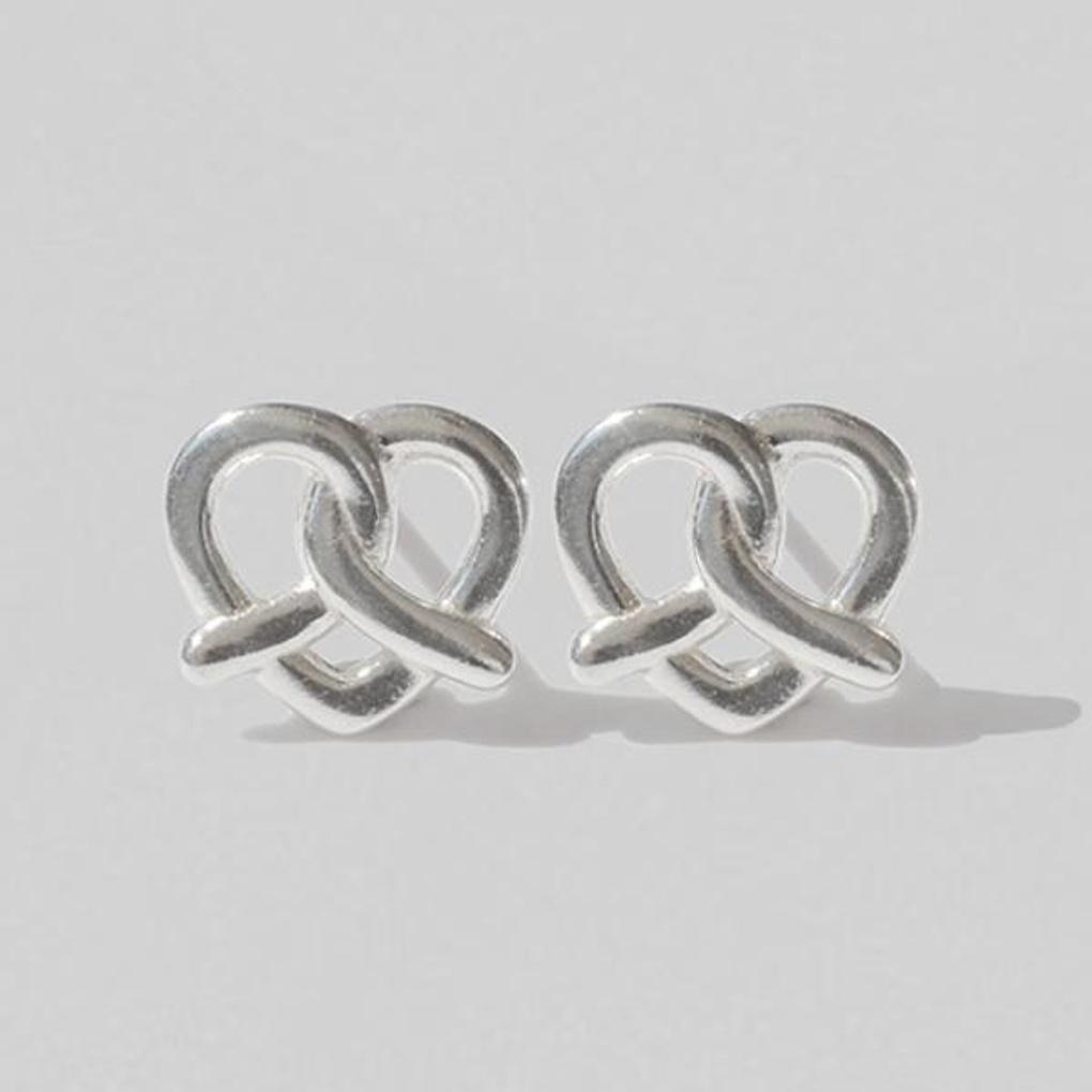 Women's Nidu Daily Accessory Sari Pretzel Earrings