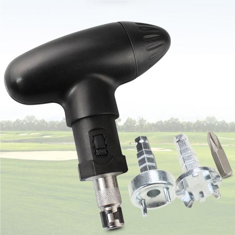 Cheie pentru Crampoane de Golf, Instrument de Îndepărtare și Ajustare Pantofi, Crampoane, Cheie cu Clichet, Piese de Schimb de Înlocuire, Accesorii Instrument