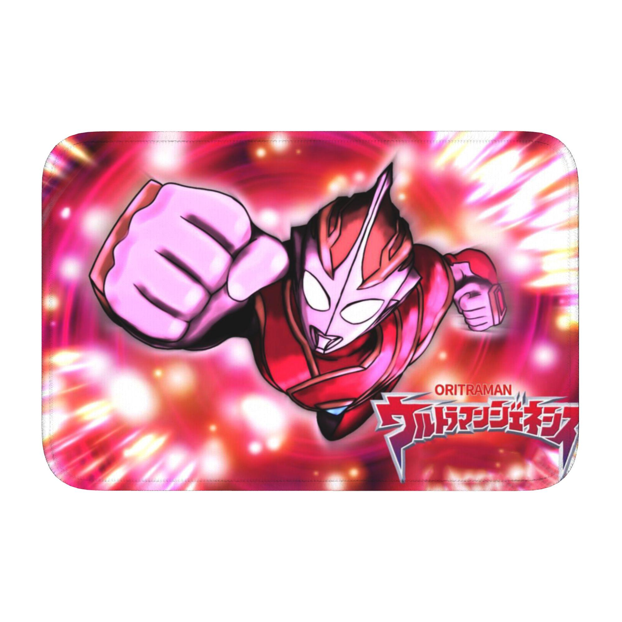 

Custom Ultramanes Anime Doormat Anti-Slip Entrance Welcome Kitchen Bathroom Floor Door Mat Toilet Living Room Carpet Rug 60cm x 90cm