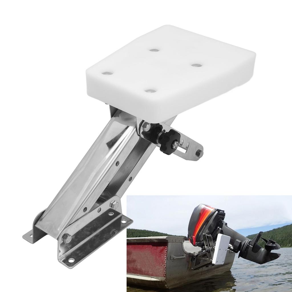 Outboard Motor Bracket Stainless Steel Engine Bracket Fits For 7.5 To 20 HP 2 Stroke Motor