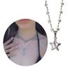 High Sense Five-pointed Star Necklace Female Temperament Collarbone Chain Korean Student Clavicle Chain Simple Jewelry
