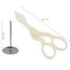 Cake Decorating Plastic Scissors, Ergonomic and Sy To Cln with Nail for Dessert Shop