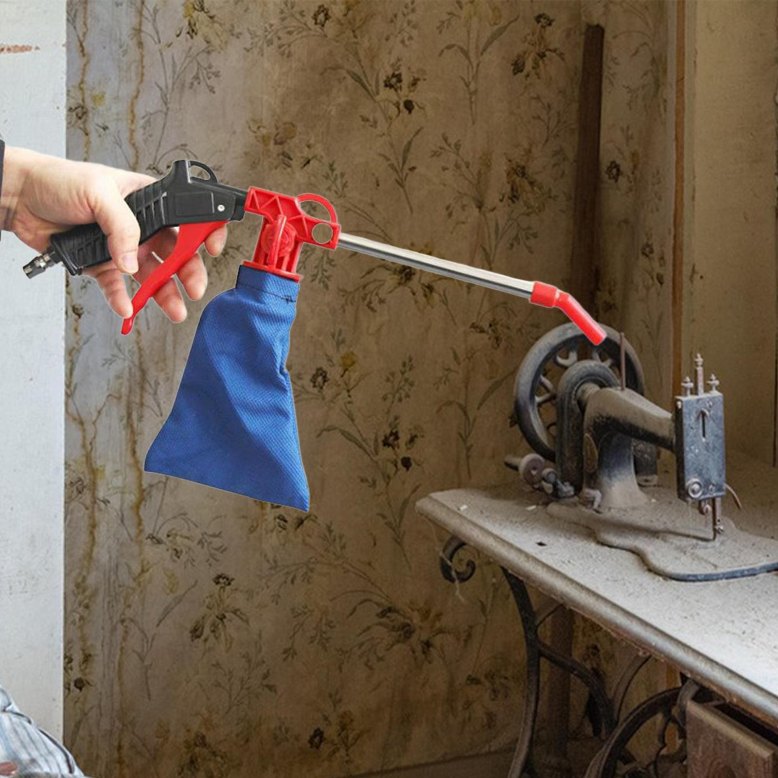 

Пневматичний Вакуумний та Повітряний Продувний Інструмент Всмоктувальна Насадка Універсальний Промисловий Очисник для