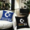 C-Commodore 64 Retro PC Pillow Cover Design cushion Cover decor Holiday Decorati