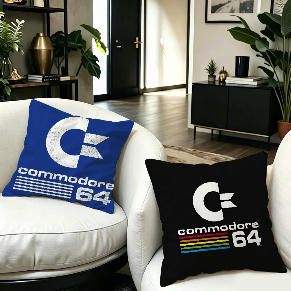 C-Commodore 64 Retro PC Pillow Cover Design cushion Cover decor Holiday Decorati