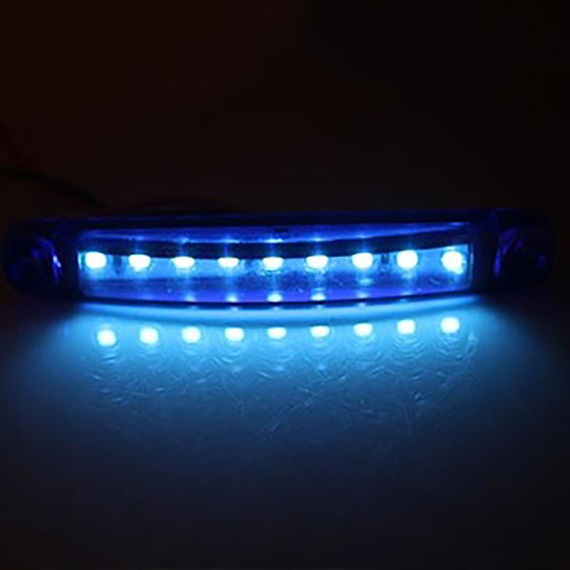 12V-24V Led Side Marker Indicator Car Lights Front Rear For Trucks Cab RV Trailer