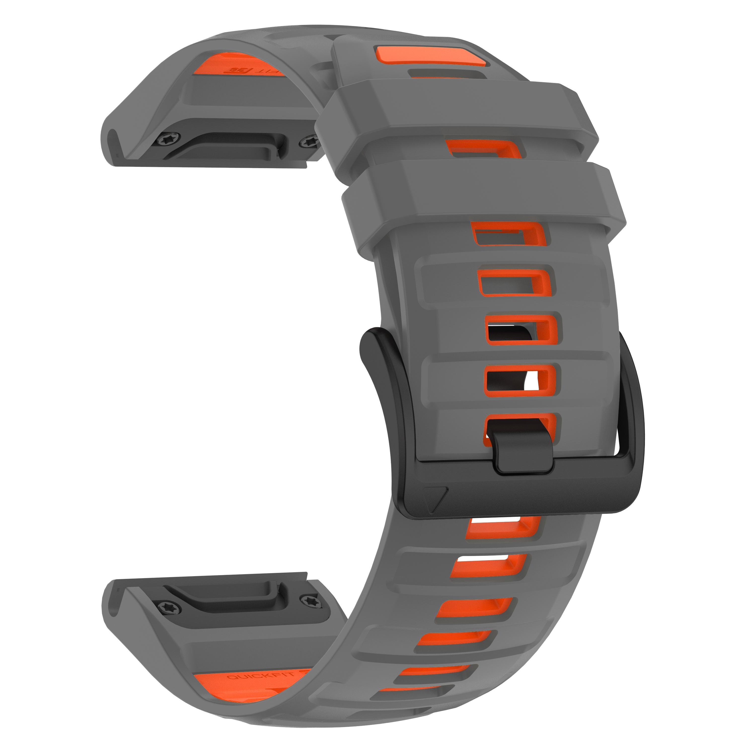 

26 мм силиконовый ремешок QuickFit для часов Amazfit T-Rex Ultra 2 51 мм, дышащий спортивный сменный ремешок на запястье QuickFit 26mm