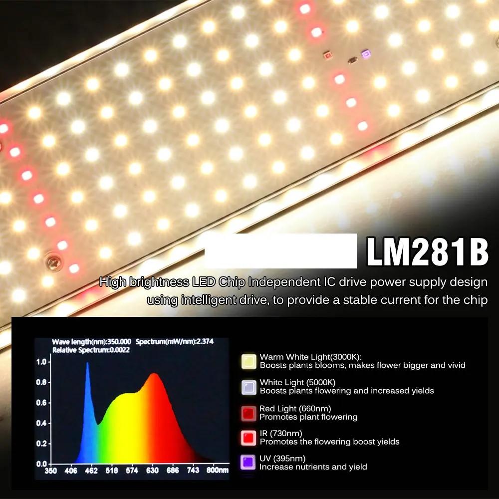 Full Spectrum LED Grow Light 85W 150W LM281B High Brightness For Indoor Greenhouse Hydroponics PlantS Veg Flower Seeding
