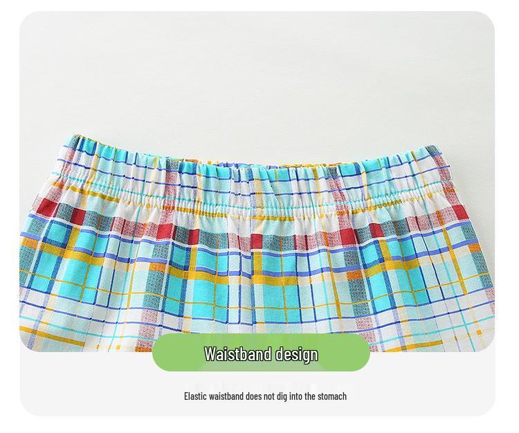 Summer Boys' Short-Sleeve T-shirt & Shorts - European American Style with Car Cartoon Print.