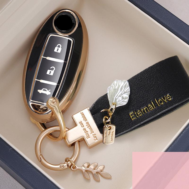 

3 4 Buttons Phnom Penh Car Key Cover Case Shell For Nissan Qashqai Juke J10 J11 X-Trail T32 T31 Kicks Tiida Pathfinder Note
