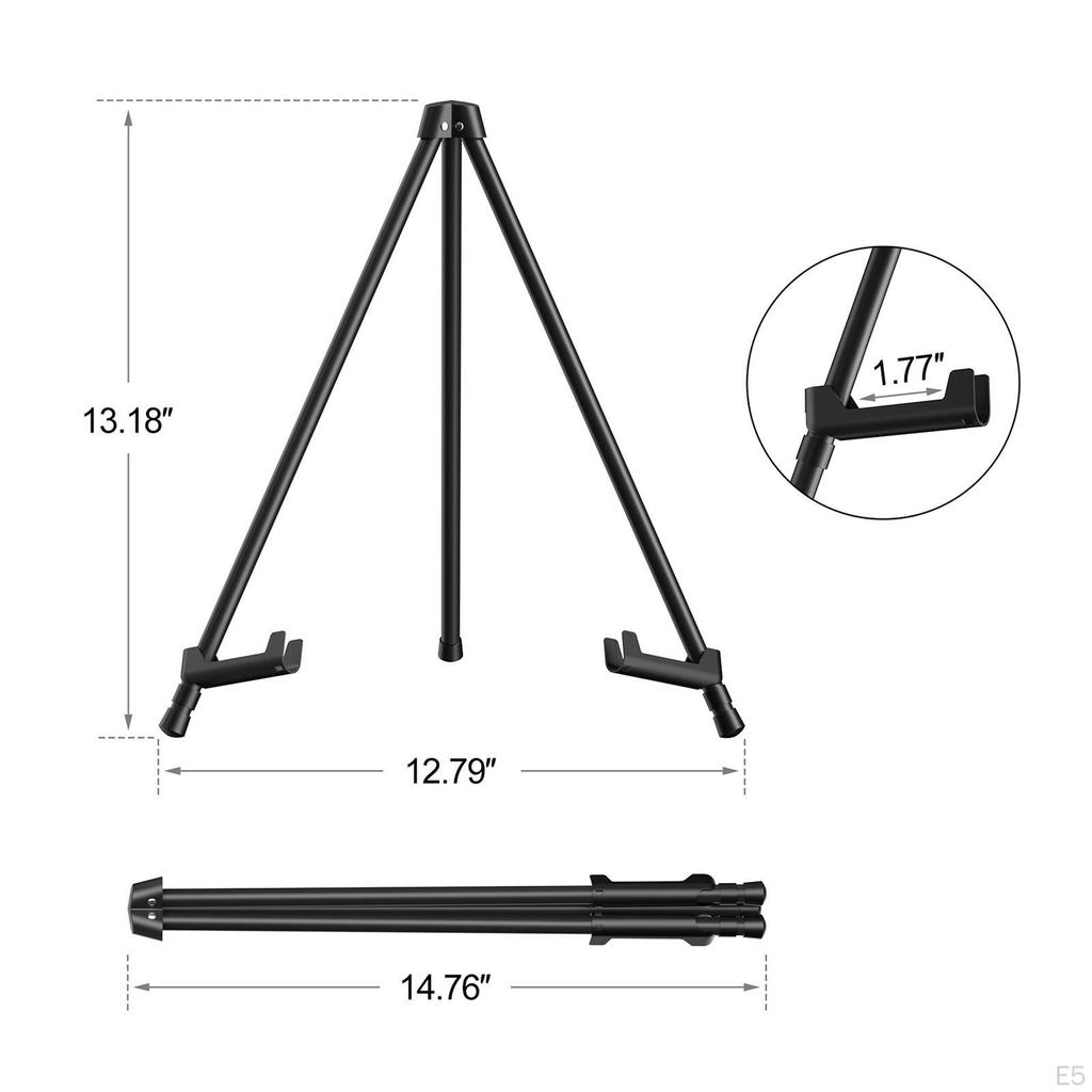 Easel Stand Tripod Display with Bag Folding Floor for Wedding Signs Wood Board