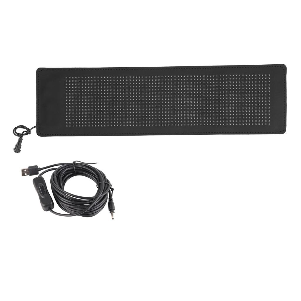 Flexibles LED-Ladenschild USB 5V Bluetooth App-Steuerung Benutzerdefiniertes Textmuster Animation Programmierbar Riesig