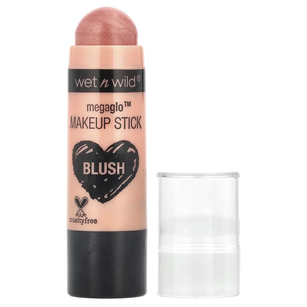 Megaglo Makeup Stick, Blusher, Peach Bums, 0.21Oz(6G)