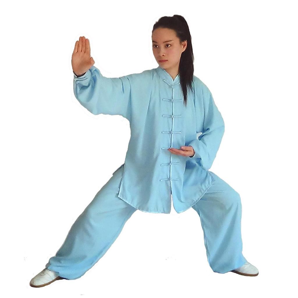 Wiosenno-letni bawełniano-jedwabny strój do Tai Chi - Odzież do ćwiczeń i występów dla mężczyzn i kobiet