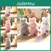 Portachiavi Coniglietto Peluche Adorabile Bambola da Appendere Fascino per Zaino Carino Stile Cartone Animato