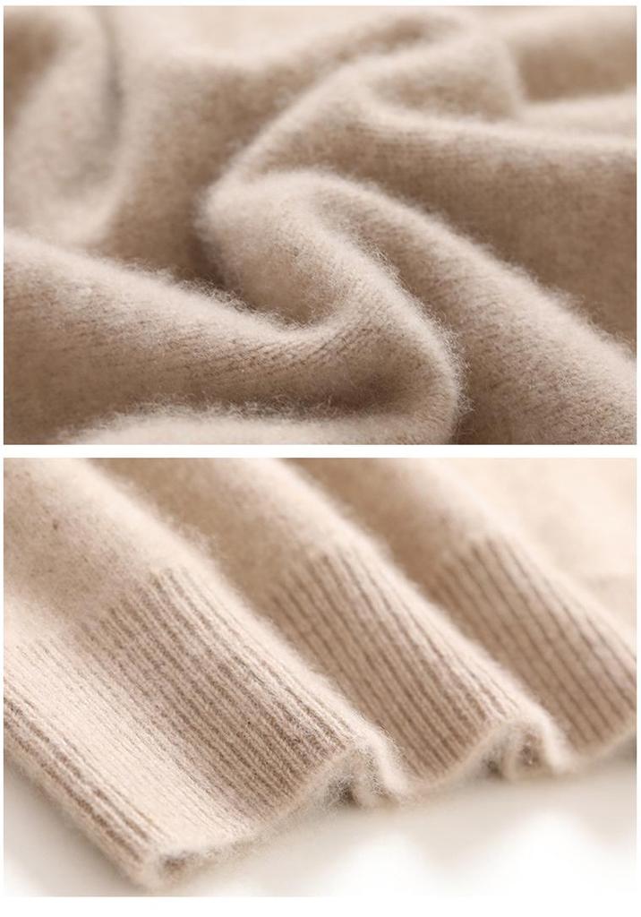 Women's Cashmere V-Neck Sleeveless Vest & Shawl Knit Sweater - Autumn/Winter Collection