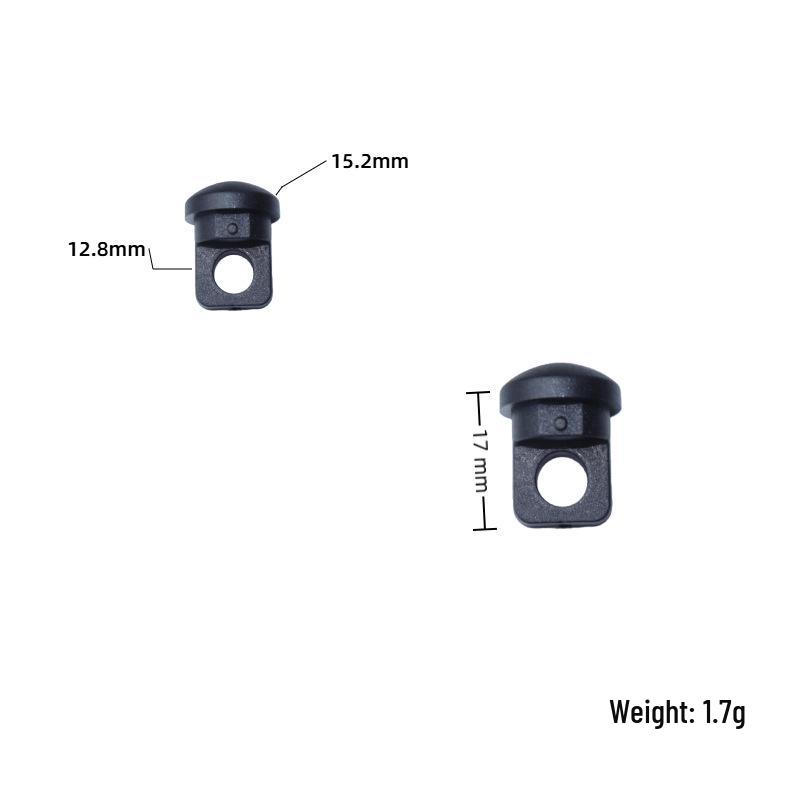 Anti-slip Silent Plastic Insert Cap for Folding Table and Chair, Wear-resistant Round Head Plug.