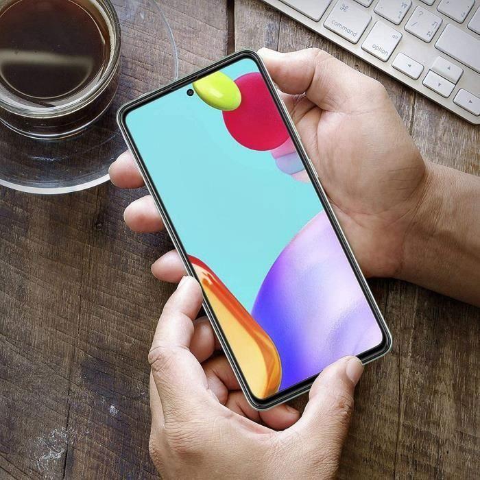 Verre Trempé - BOOLING - Samsung Galaxy A52s 5G - Résistance 9H - Anti-Huile - Anti-Choc