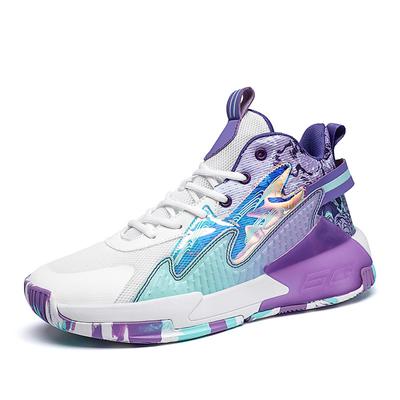Designerskie buty męskie Nowy styl Białe Fioletowe Inne Modne Sneakersy Treningowe Koszykówka Casualowe Buty Męskie