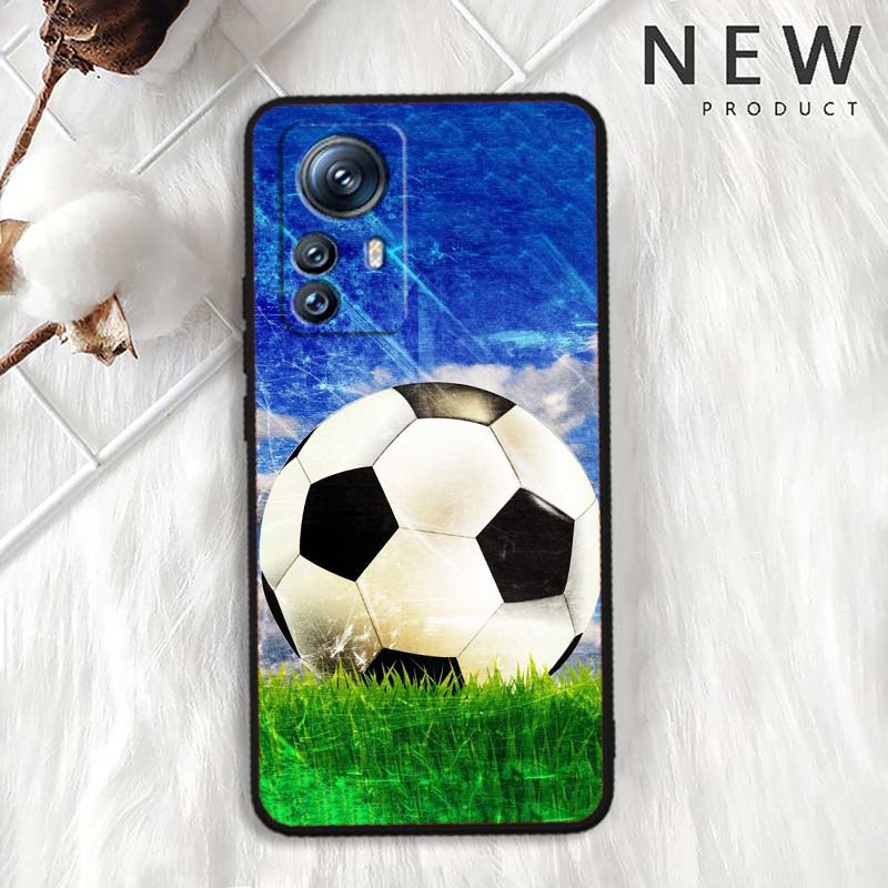 Anime Football Design For Xiaomi Mi 15 14 13 13T 12 12T 12S 11 11i 11T Pro Ultra Lite 5G Black Soft Phone Case