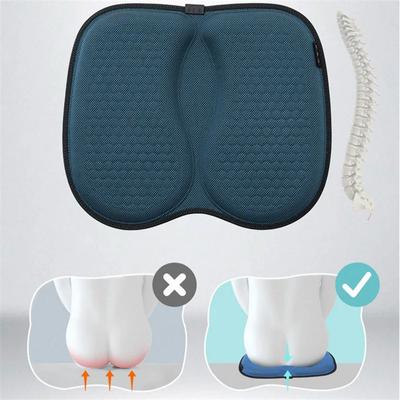 3D Honeycomb Silica Gel Office Chair Cushion for Summer Breathable Cooling Student Seat Cushion Non -slip Beautiful Buttock Pad