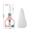 ZISIZ Baby Food Scissors with Storage Box